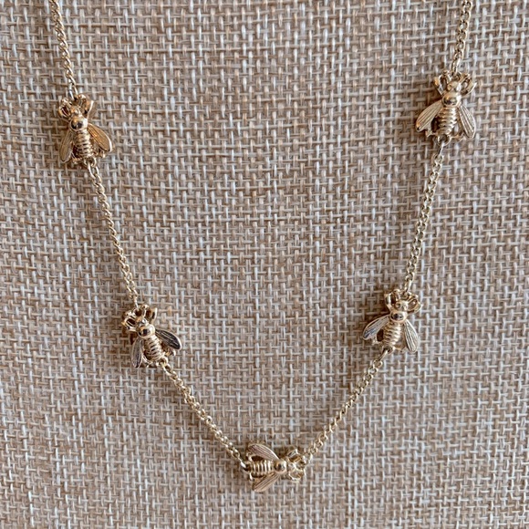 Parklane Jewelry - ParkLane Insect Gold Tone Station Necklace